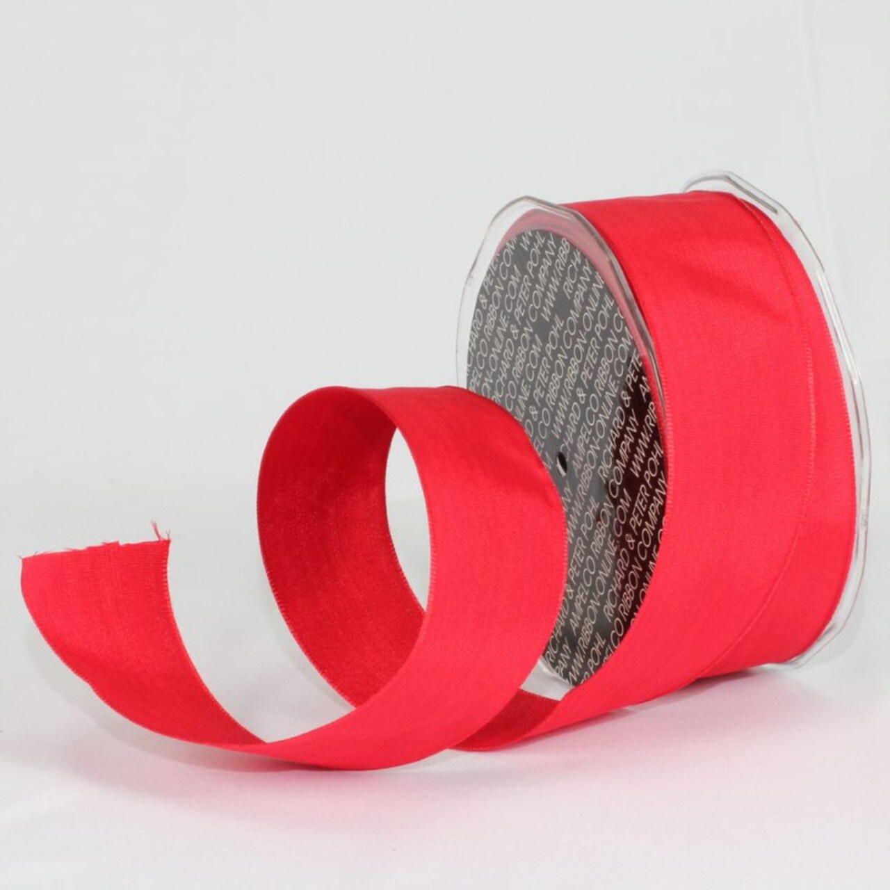 The Ribbon People Ruby Red Solid Wired Craft Ribbon 1.5" x 27 Yards